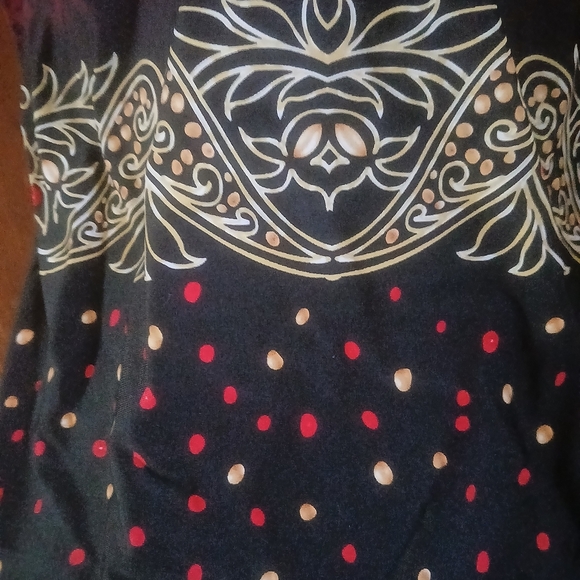 Candie's Red and Black Ombré One Piece Swimsuit - Picture 6 of 8